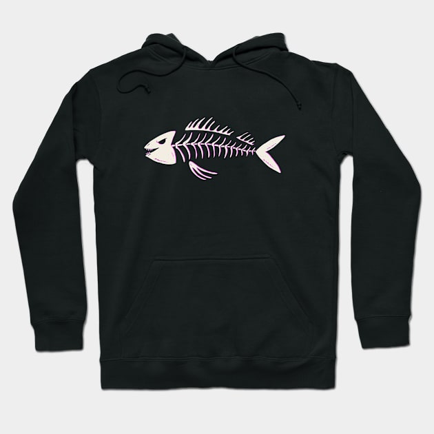 Fish Skeleton Hoodie by BamBam